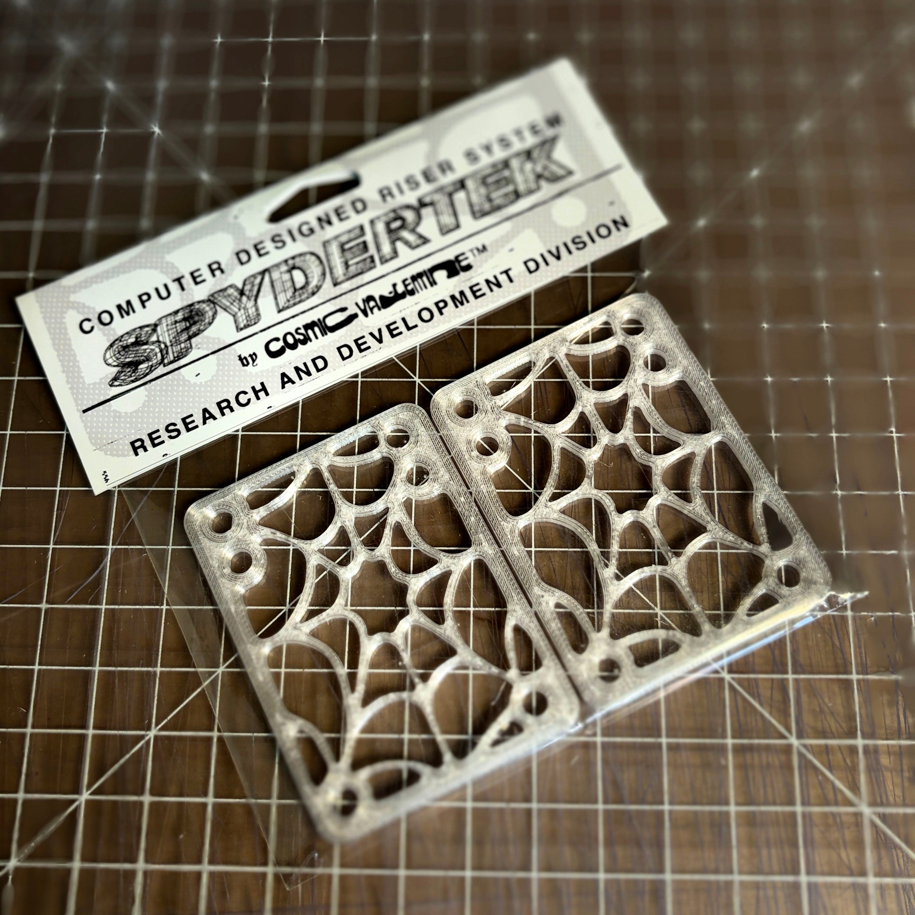 SPYDERTEK — Skateboard Riser Pads 1/8"