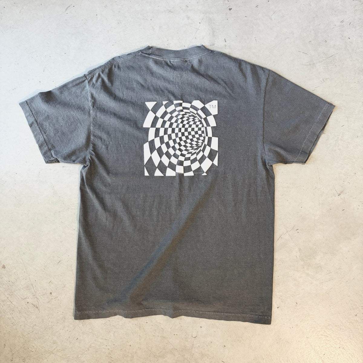 Vortex Short Sleeve T-Shirt - Garment Dyed + Washed Black